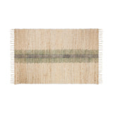 Zairya 150 x 240cm Jute & Cotton Rug - Sea Foam