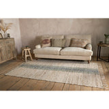 Zairya 150 x 240cm Jute & Cotton Rug - Sea Foam