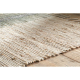Zairya 150 x 240cm Jute & Cotton Rug - Sea Foam