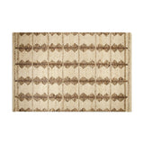 Japandi 150 x 240cm Handspun Wool Rug - Cream & Clay
