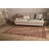 Ikowe 150 x 240cm Recycled PET Rug - Tonal Red