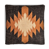Ayyi 50 x 50cm Kilim Cushion Cover - Black & Brown