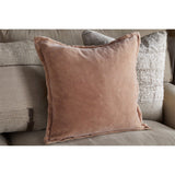 Menmai 50 x 50cm Velvet Cushion Cover - Dusty Pink