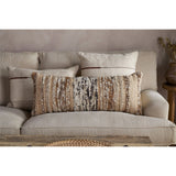 Maua 35 x 80cm Boucle Lumbar Cushion Cover - Mocha