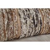 Maua 35 x 80cm Boucle Lumbar Cushion Cover - Mocha