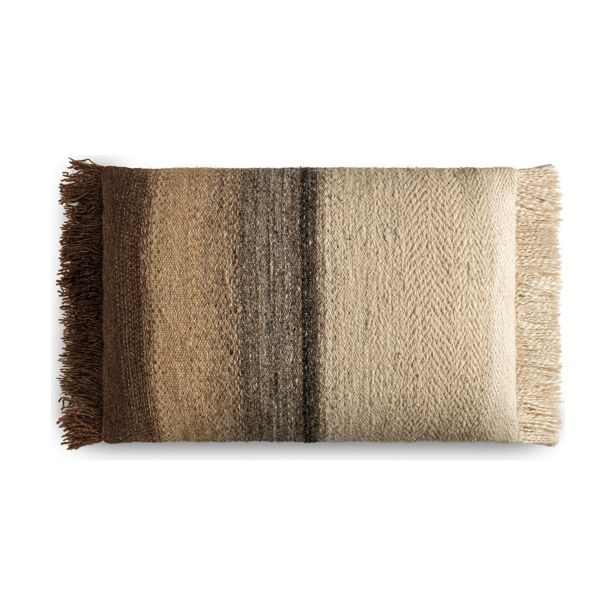 Icai 60 x 40cm Ombre Cushion Cover - Mocha