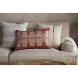 Akki 60 x 40cm Wool & Cotton Cushion Cover - Dusty Pink