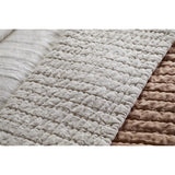 Nidra 220 x 240cm Velvet Quilted Bedspread - Dusty Pink