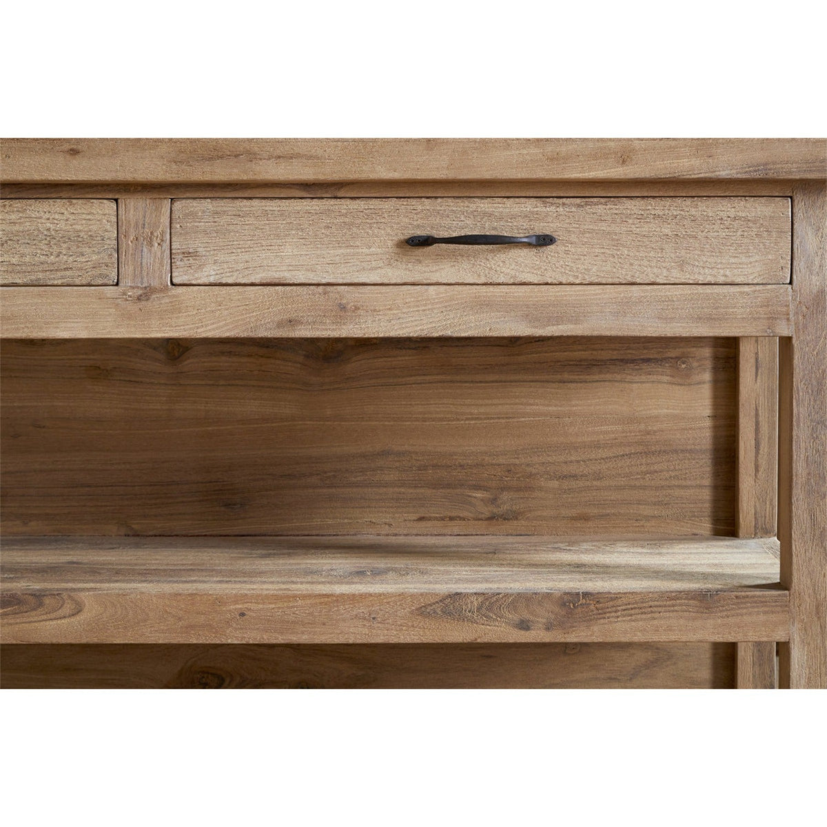 Tivu Reclaimed Wood Kitchen Island - Natural
