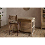 Tivu Reclaimed Wood Kitchen Island - Natural