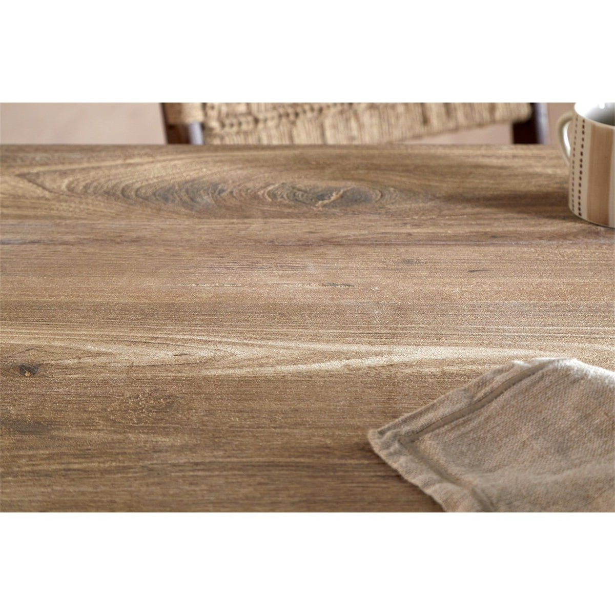 Tivu Reclaimed Wood Kitchen Island - Natural