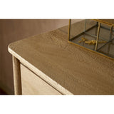 Sri Sandblasted Mango Wood Chest of Drawers - Natural