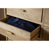 Sri Sandblasted Mango Wood Chest of Drawers - Natural