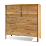 Sri Sandblasted Mango Wood Chest of Drawers - Natural