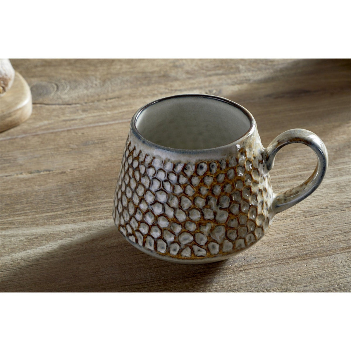 Samay Dimpled Mug - Natural
