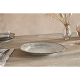 Pedra Dinner Plate - Pewter