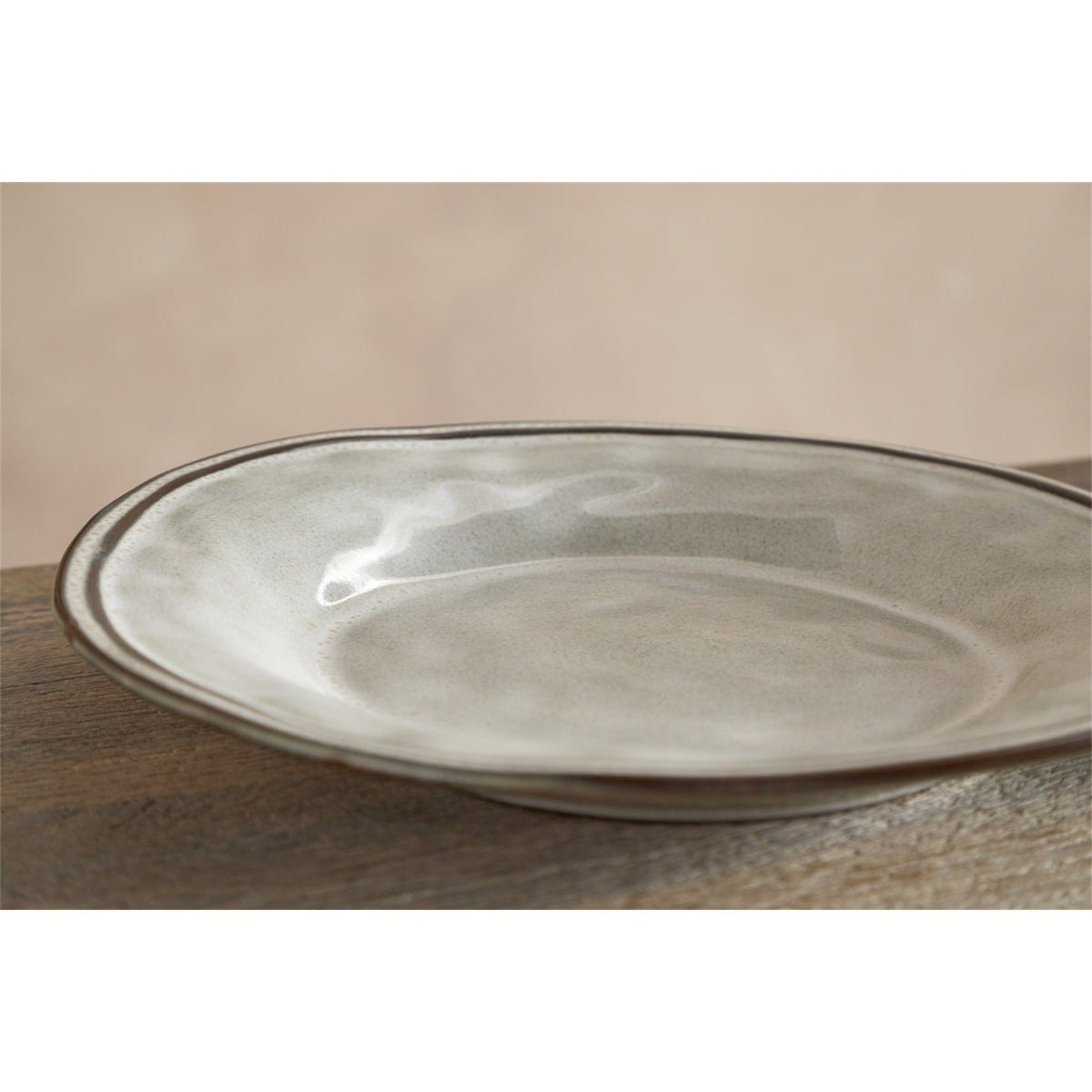 Pedra Side Plate - Pewter