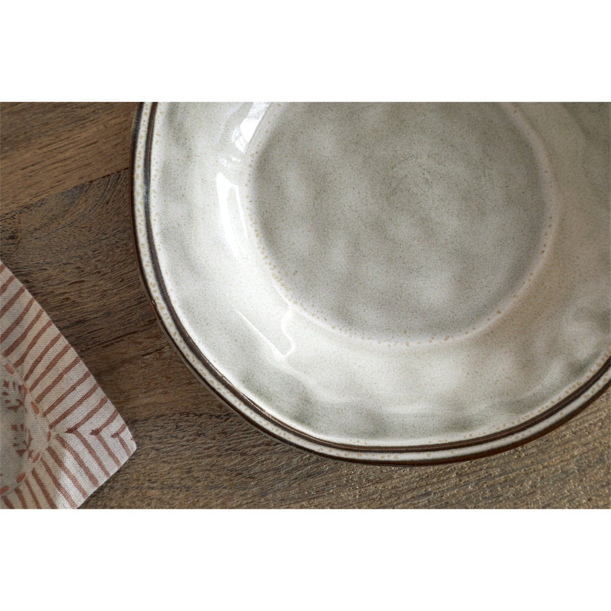 Pedra Side Plate - Pewter