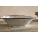 Pedra Glazed Earthenware Cereal Bowl - Pewter