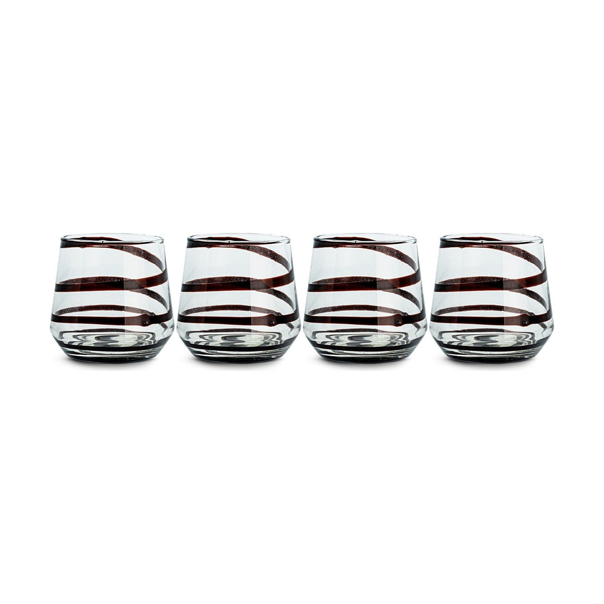 Nadia Tumblers - Mocha - Set of 4