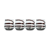 Nadia Tumblers - Mocha - Set of 4