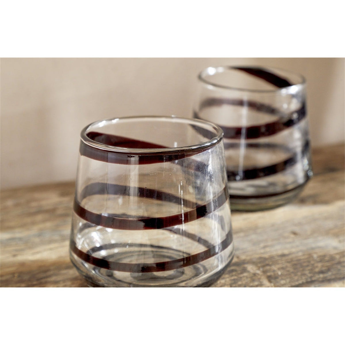 Nadia Tumblers - Mocha - Set of 4