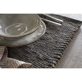 Gatita Rectangular Seagrass Placemats - Mocha - Set of 4