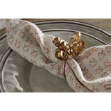 Beej Pinecone Napkin Rings - Antique Brass - Set of 4