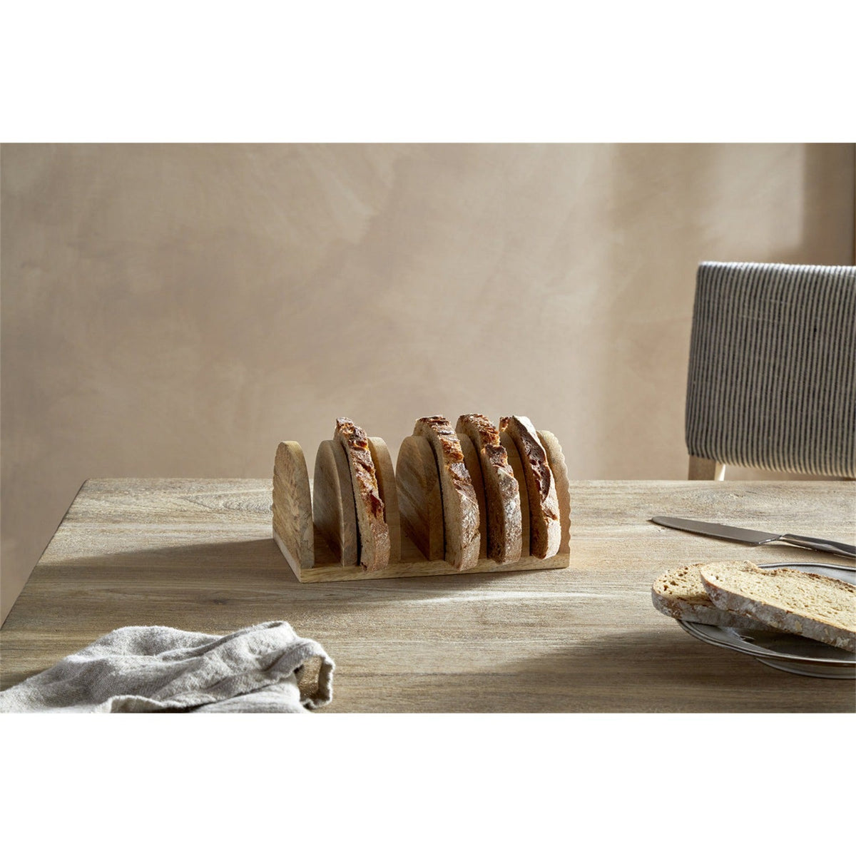 Soria Mango Wood Toast Rack - Natural