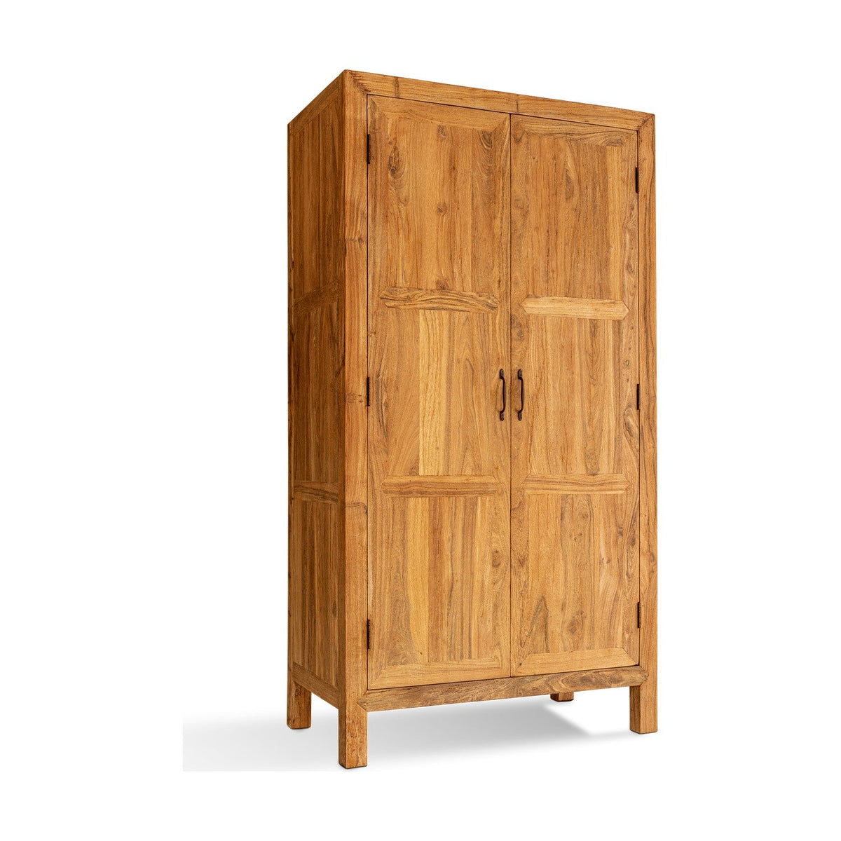 Iya Reclaimed Wood Wardrobe - Natural