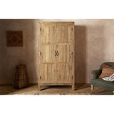 Iya Reclaimed Wood Wardrobe - Natural