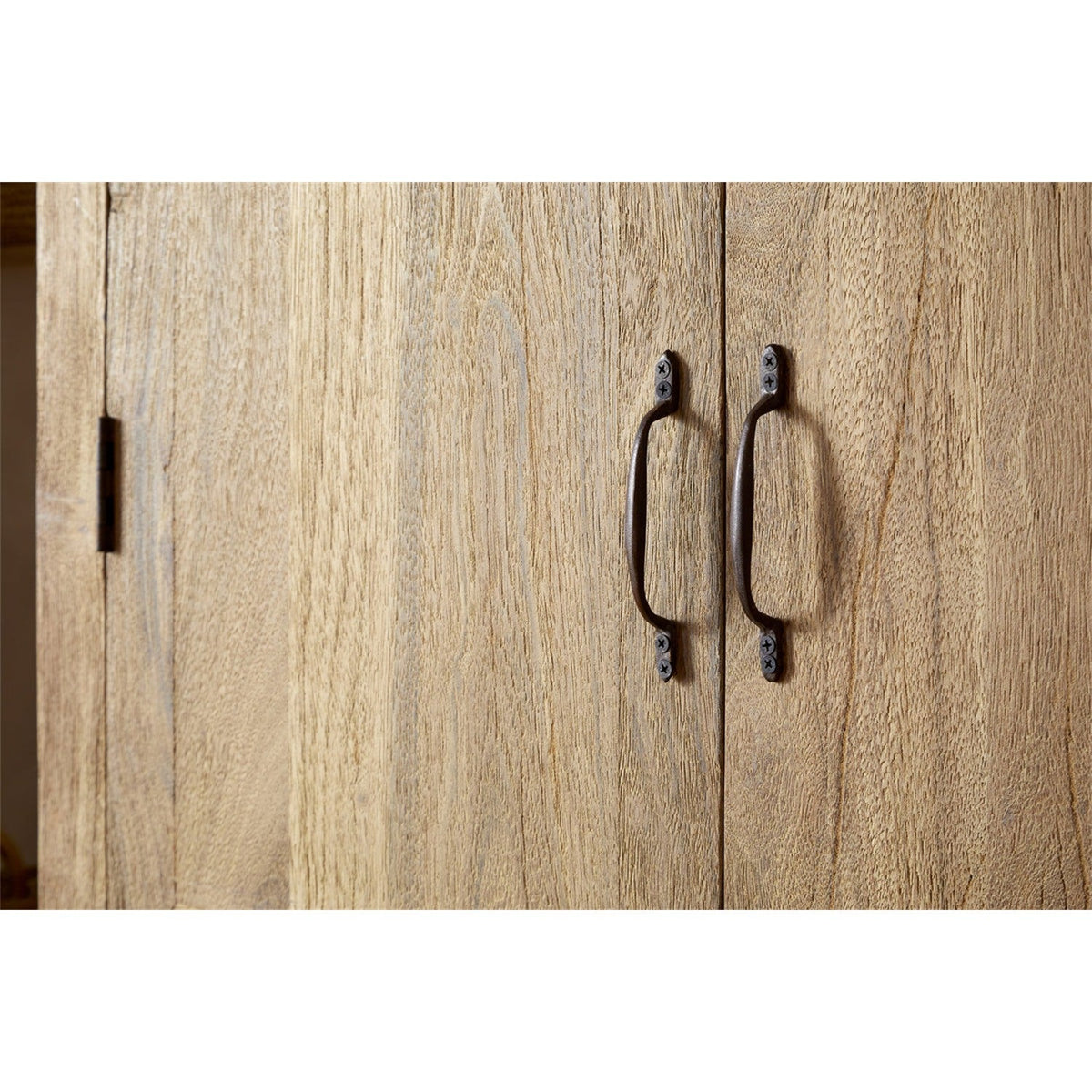 Iya Reclaimed Wood Wardrobe - Natural