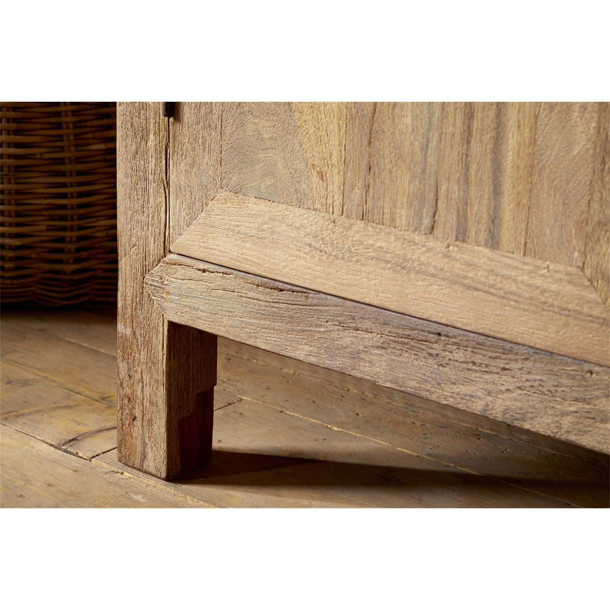 Iya Reclaimed Wood Wardrobe - Natural