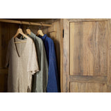 Iya Reclaimed Wood Wardrobe - Natural