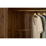 Iya Reclaimed Wood Wardrobe - Natural