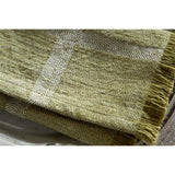 Shanta Linen & Cotton Napkins - Green - Set of 4