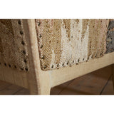 Chhavi Kilim Upholstered Armchair - Multi