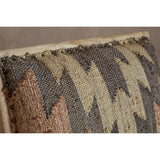 Chhavi Kilim Upholstered Armchair - Multi