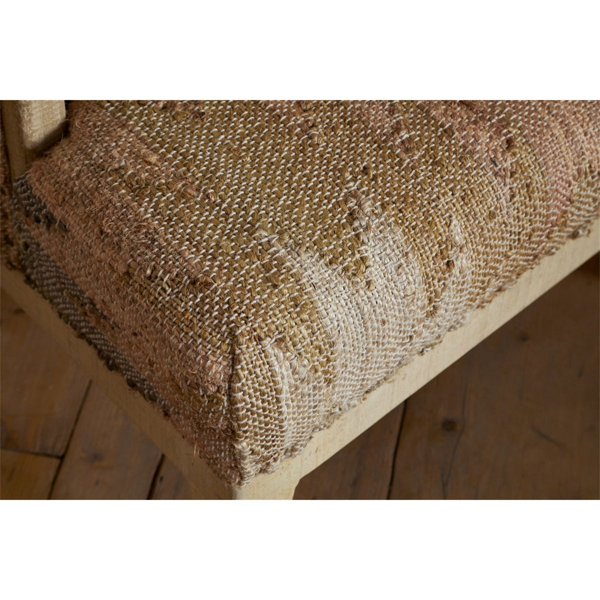 Chhavi Kilim Upholstered Armchair - Multi