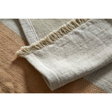 Geet Colour Block Table Runner - Natural & Rust