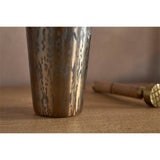 Dheema Etched Aluminium Cocktail Shaker - Bronze