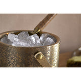Amaya Marble Lidded Ice Bucket - Aged Antique