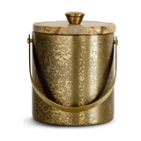 Amaya Marble Lidded Ice Bucket - Aged Antique