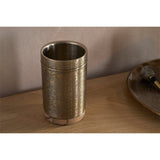 Amaya Etched Wine Cooler - Aged Antique