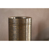 Amaya Etched Wine Cooler - Aged Antique