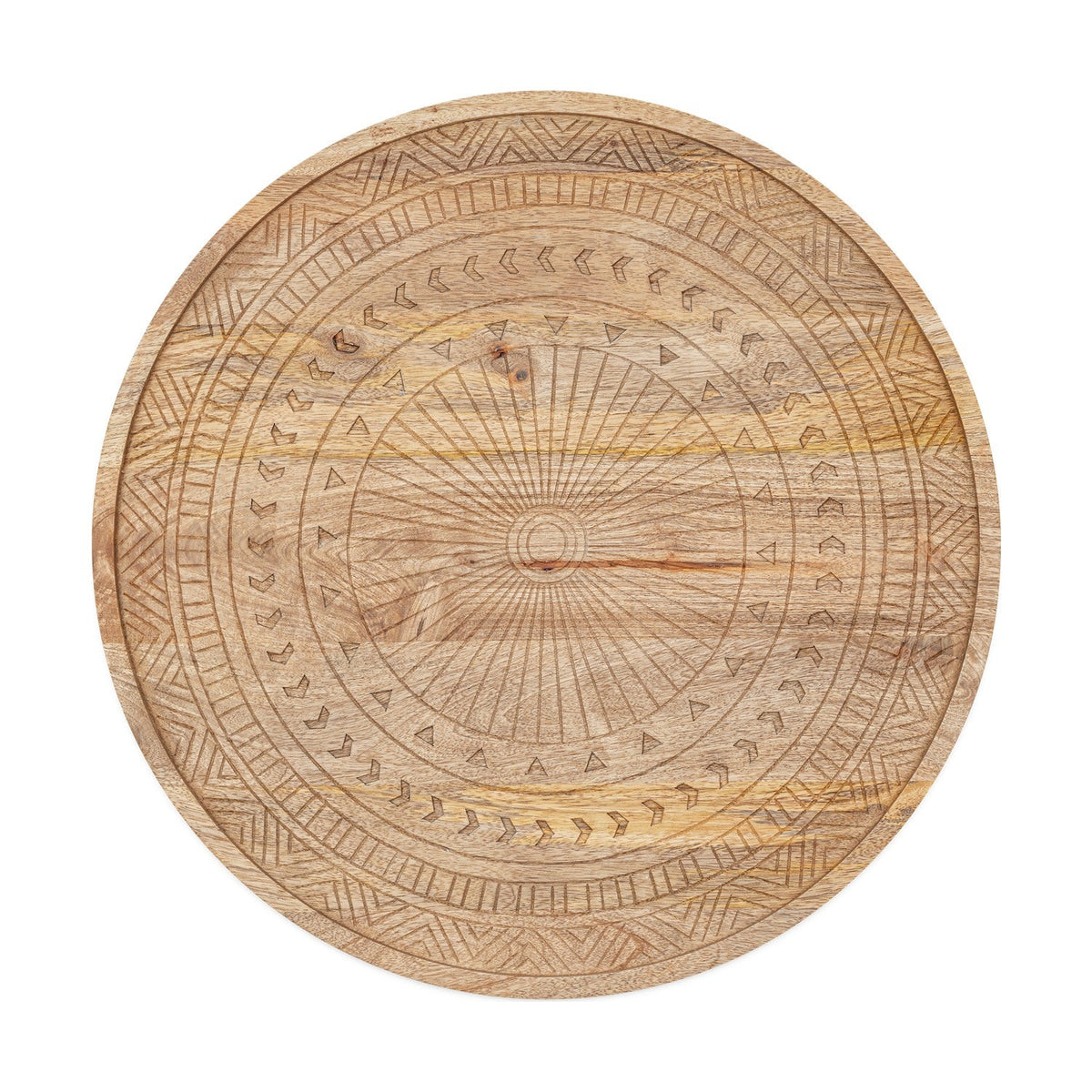 Namuna Large Mango Wood Tray - Natural