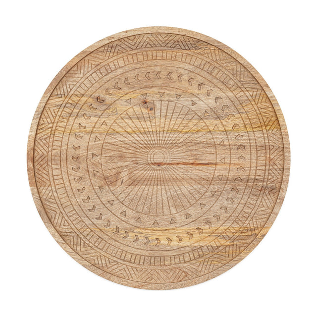 Namuna Large Mango Wood Tray - Natural