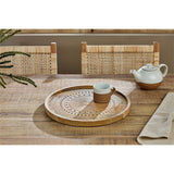Namuna Large Mango Wood Tray - Natural