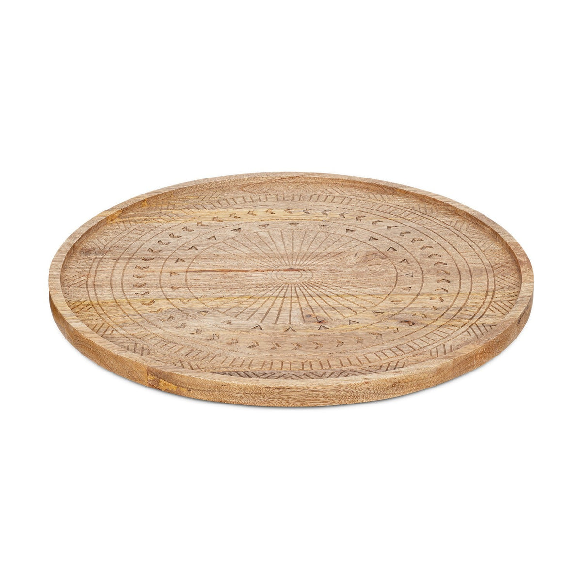 Namuna Large Mango Wood Tray - Natural