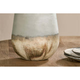 Ngolo Recycled Glass Vase - Aged Smoke